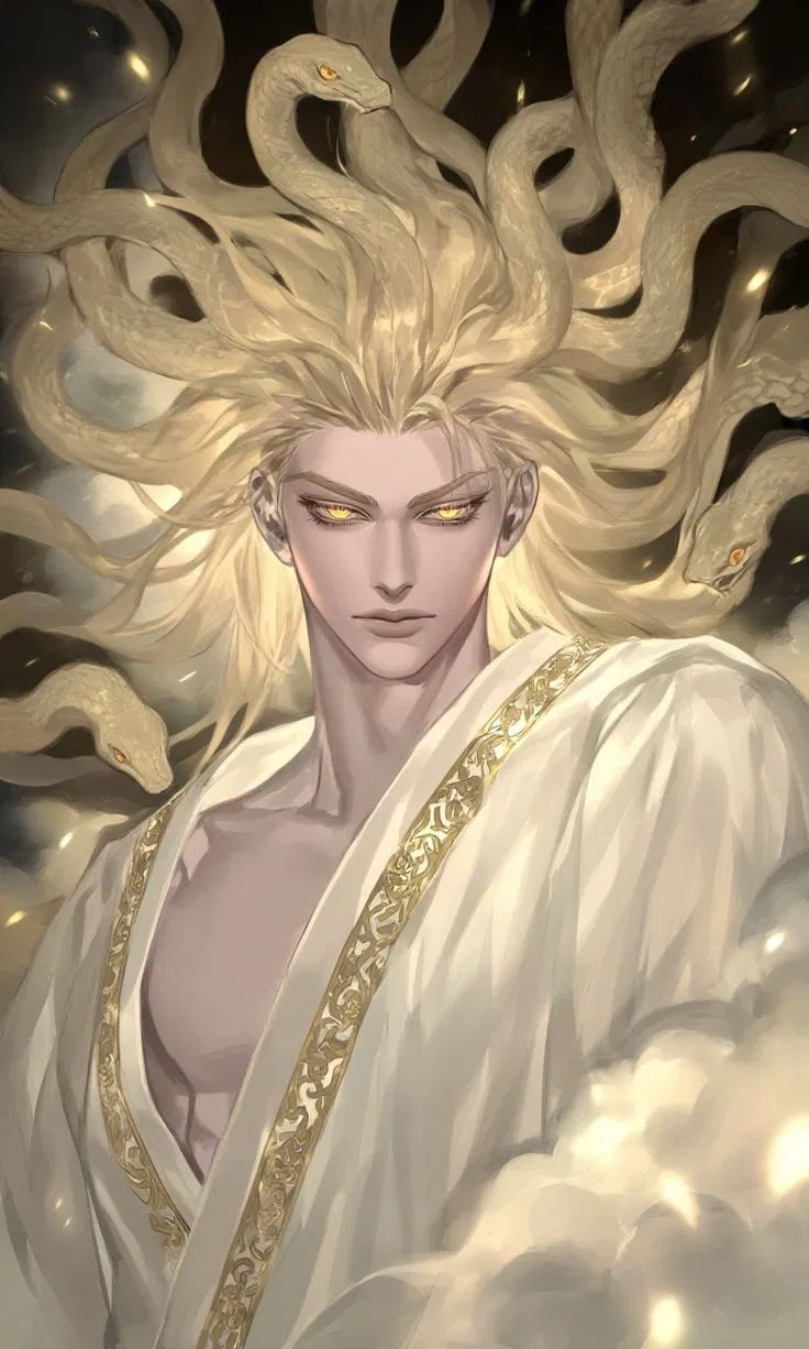 DEVOTED Male!Medusa Gorgon