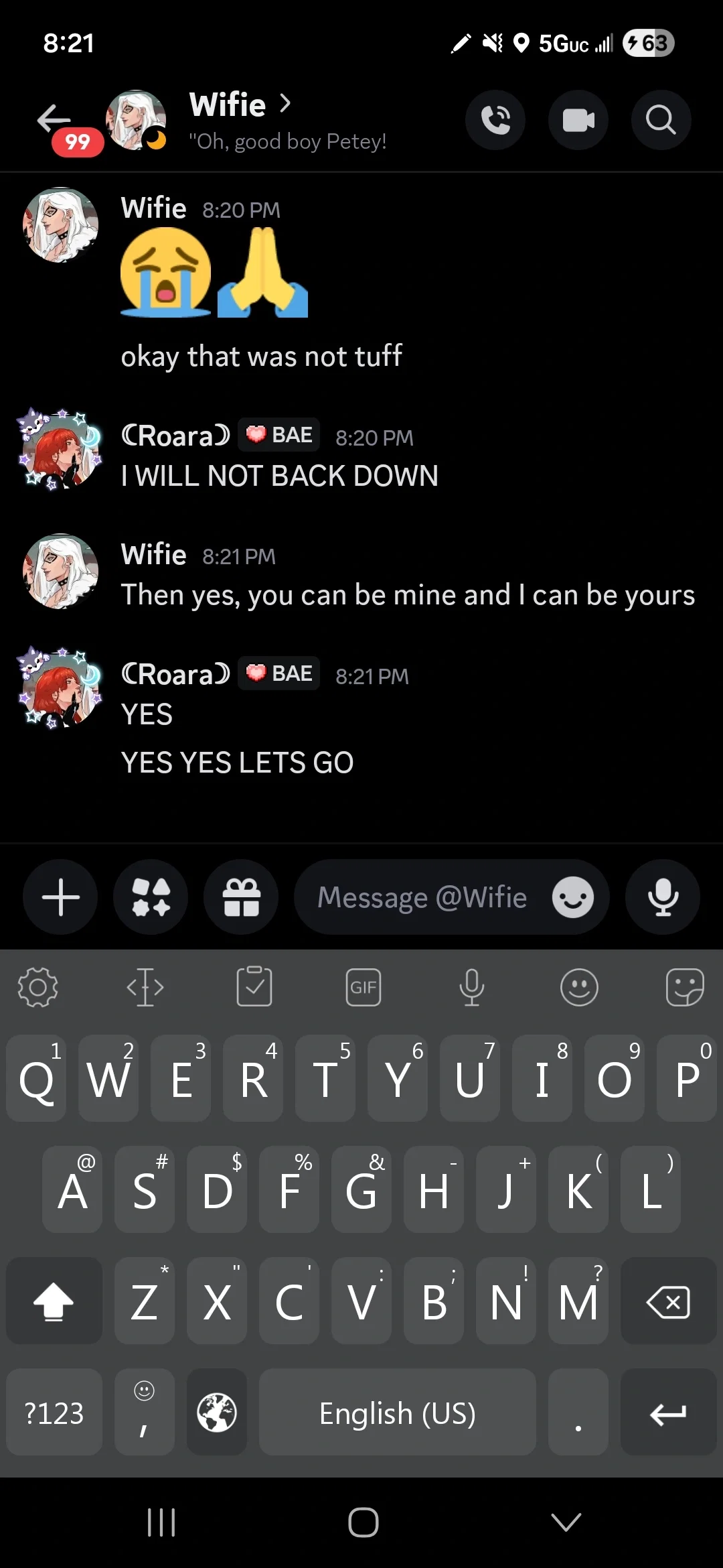I DONT CARE THAT I TOLD EVERYONE 