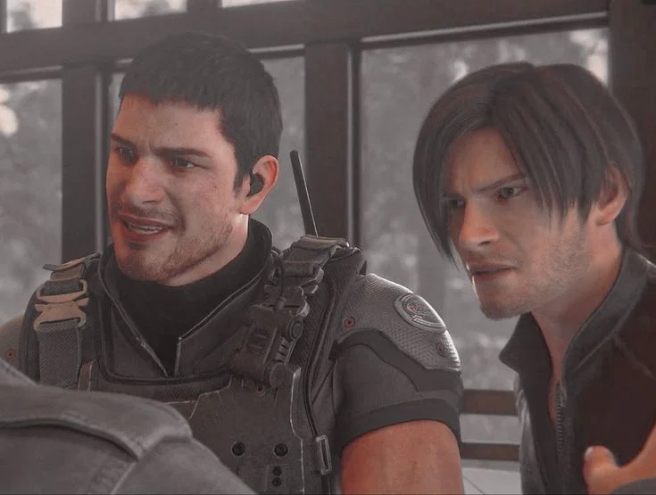 Chris Redfield and Leon Kennedy