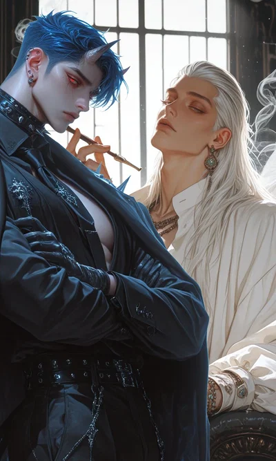 Valrin and Akriel