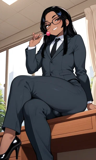 Bratty CEO Femboy Loves Putting You To Work 