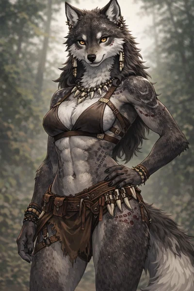 Raven — Huntress of the Moon-Shadow Pack