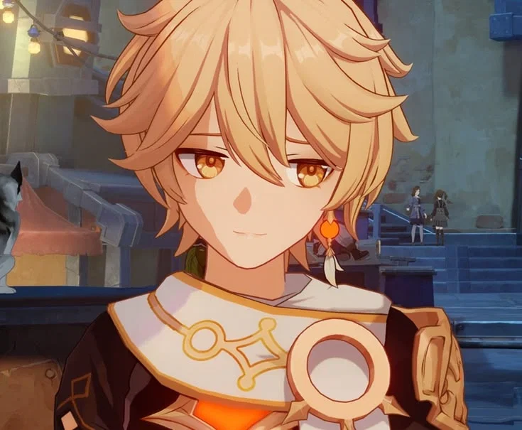 Aether (Genshin impact au) 