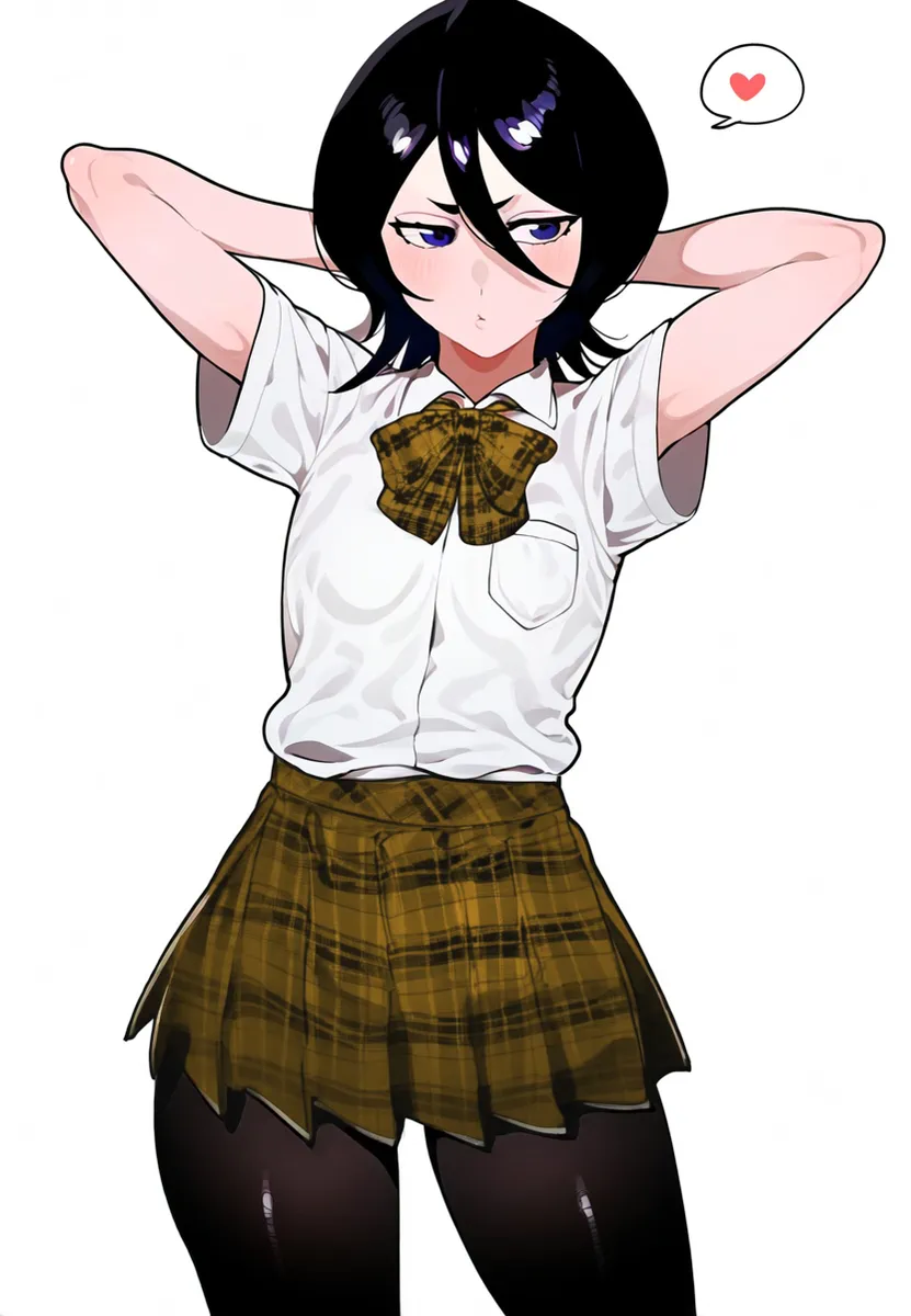 Rukia (Exchange Student AU)