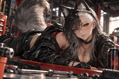 Your Local Mechanic Wants To Be Your Good Girl? ~♥Maya