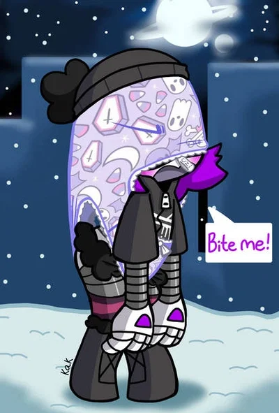 Your wedgie victim - Uzi!