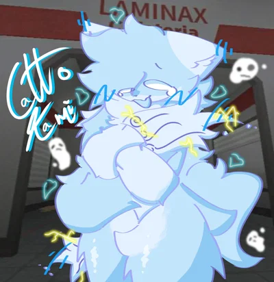 Mizuto - The shy, sorrowful ghostfox
