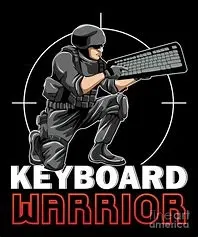 A Keyboard warrior