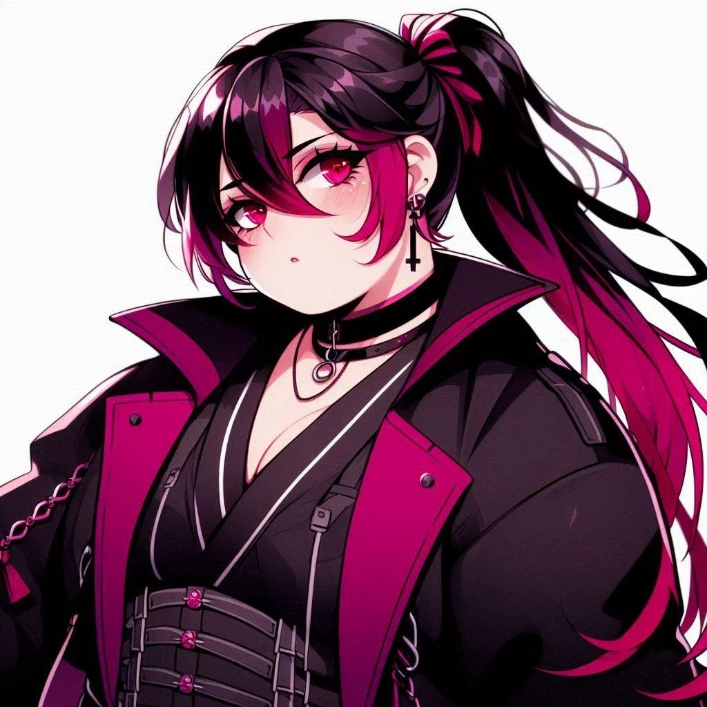 Jaden || Fat goth femboyfriend