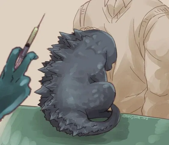 Tiny Godzilla