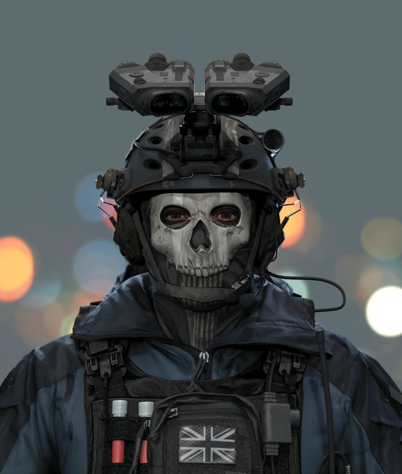 Lt. Simon “Ghost” Riley.