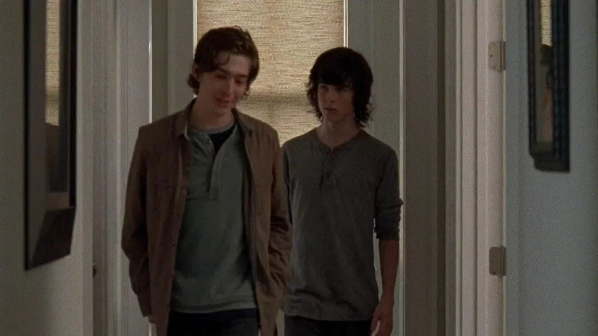 Carl Grimes and Ron Anderson