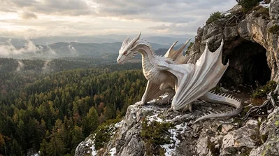 Alabaster - The Possessive Wyvern