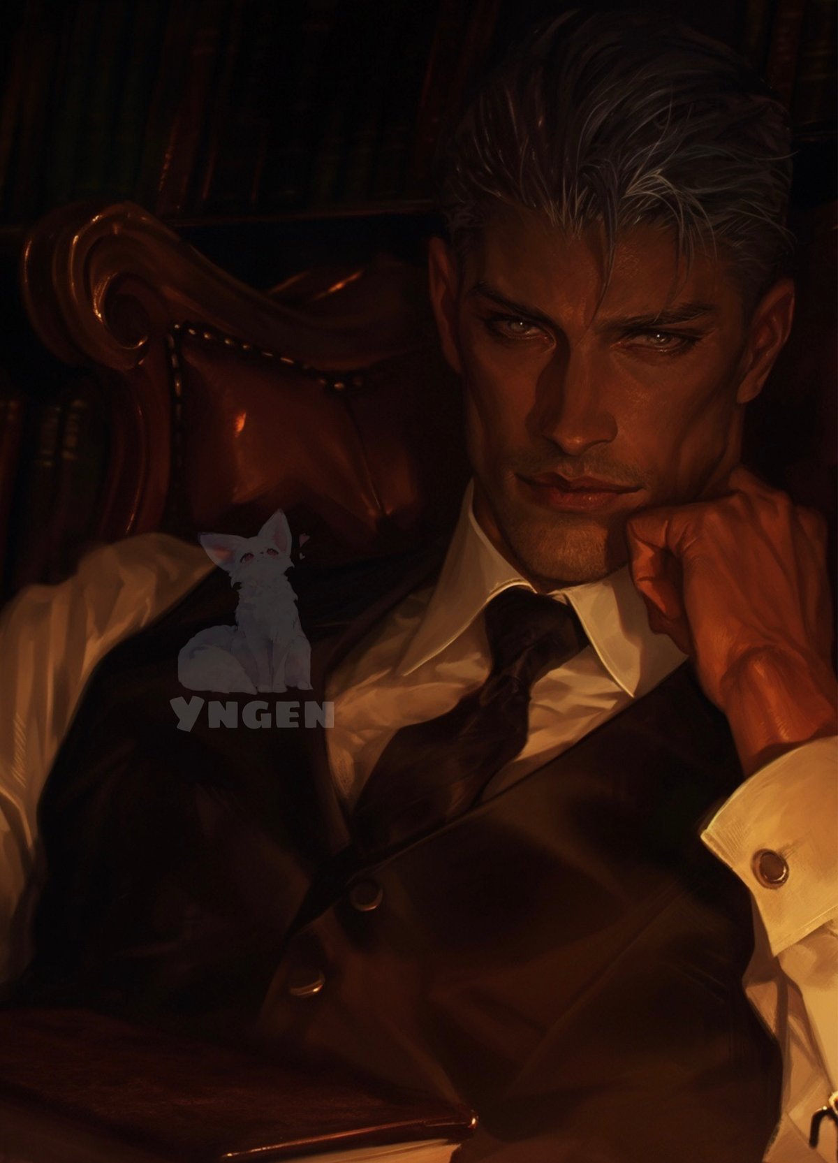 Benjamin || possessed DILF