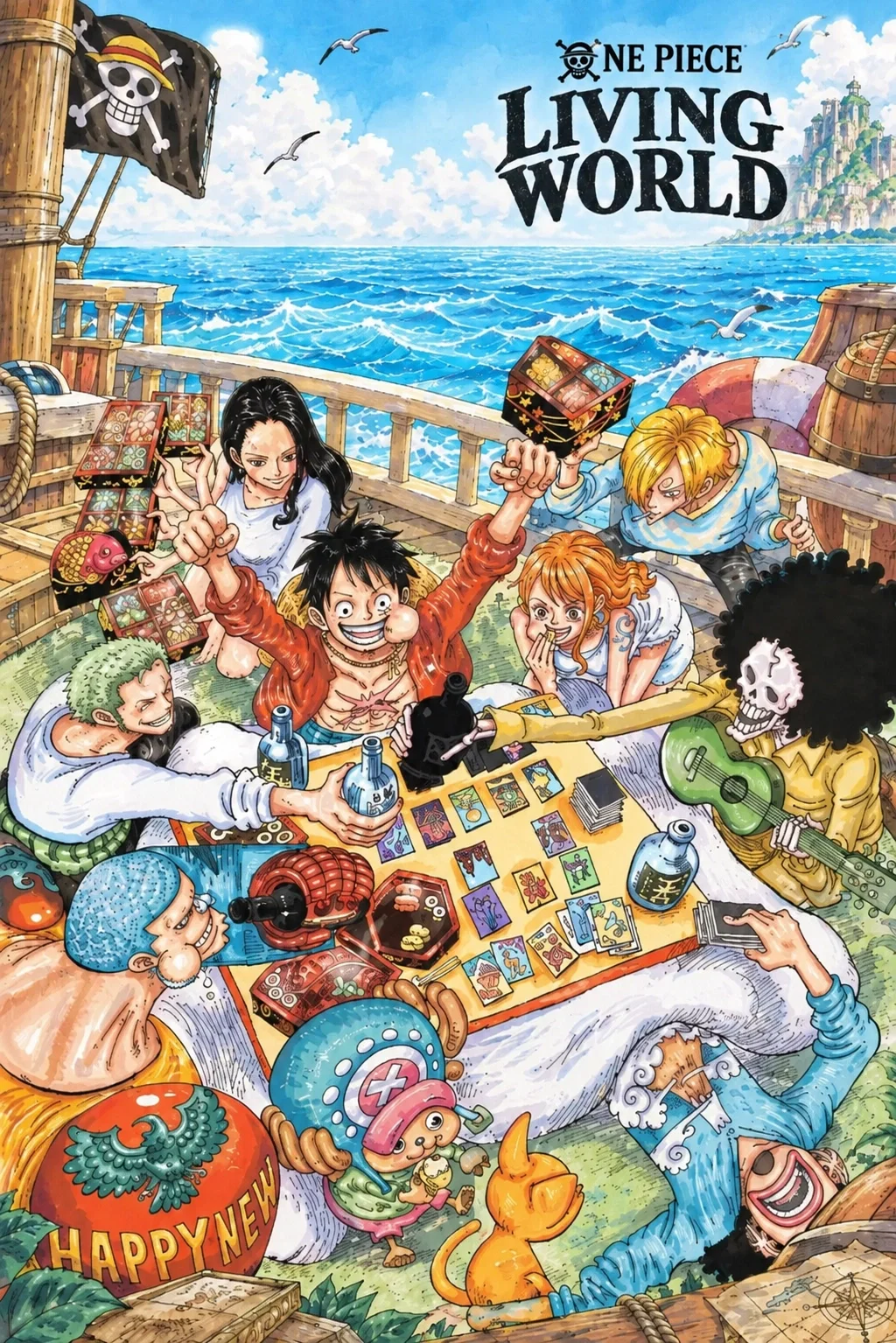 ONE PIECE LIVING WORLD