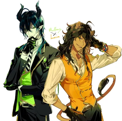 Malleus and Leona (WIP)