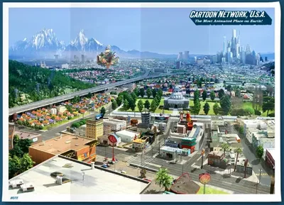 This is Cartoon Network city