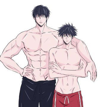 Toji Fushiguro (and a bit of Megumi♡)