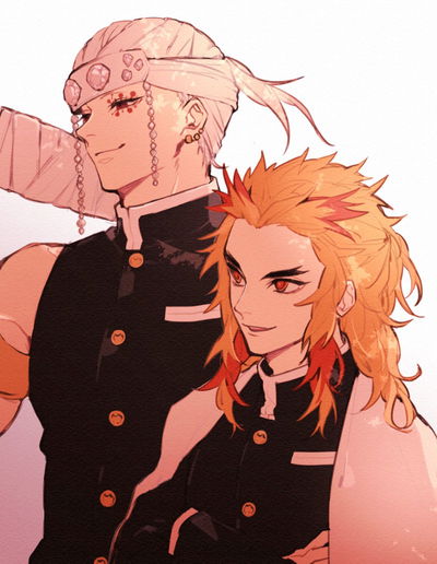 Rengoku and Uzui