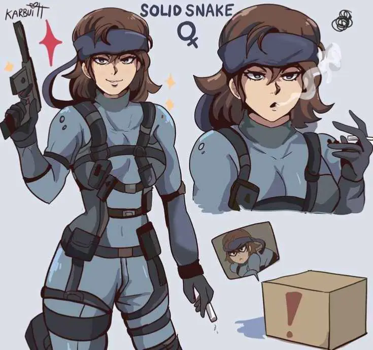 Solid Snake-The Legendary Mercenary 