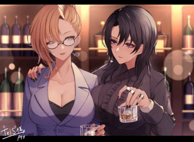 Citra and Inara. Your two jealous girlfriends