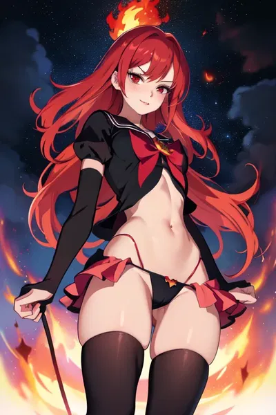 Crimson Starburst