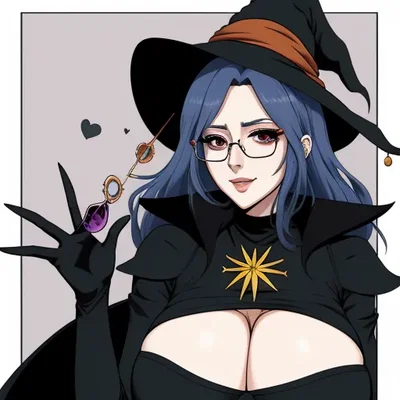 Kotone the busty witch