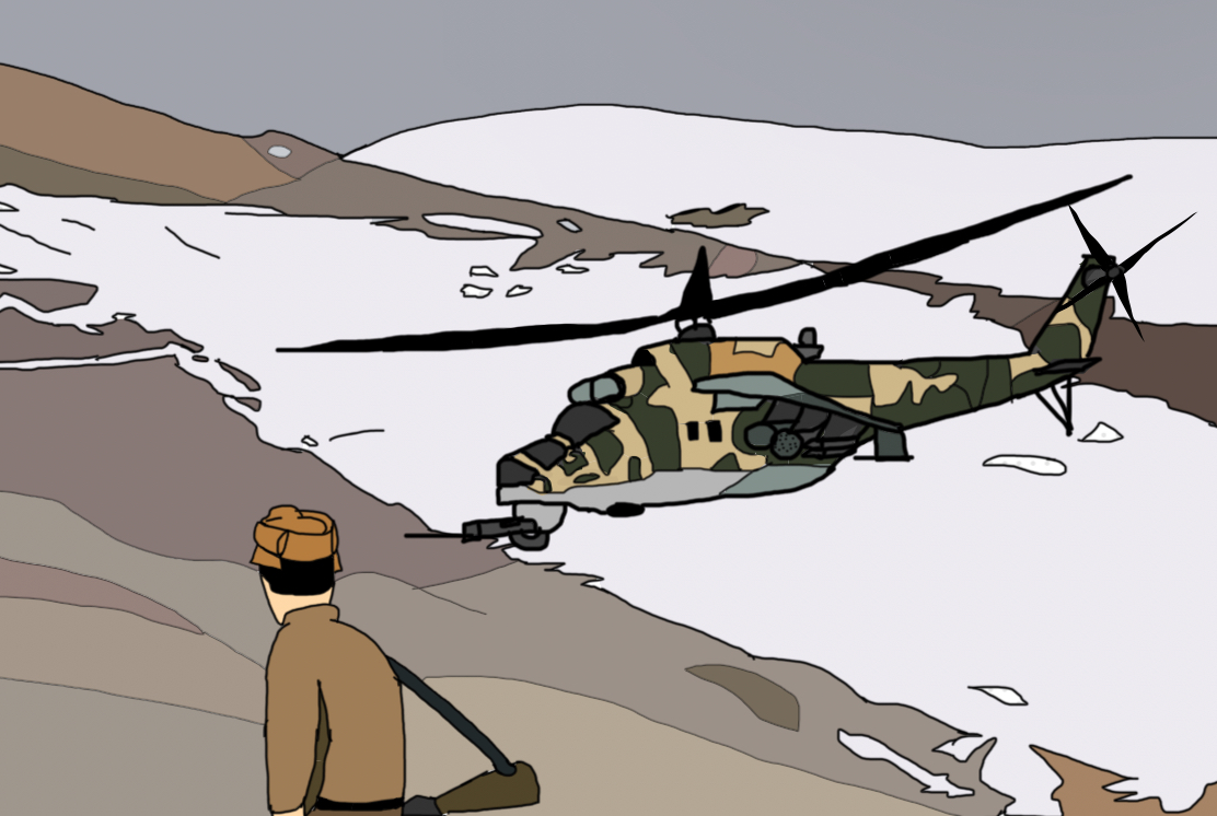 MI-24 Hind Pilot / Gunner