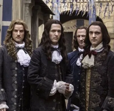 Louis XIV, Philippe d'Orléans and Chevalier de Lorraine
