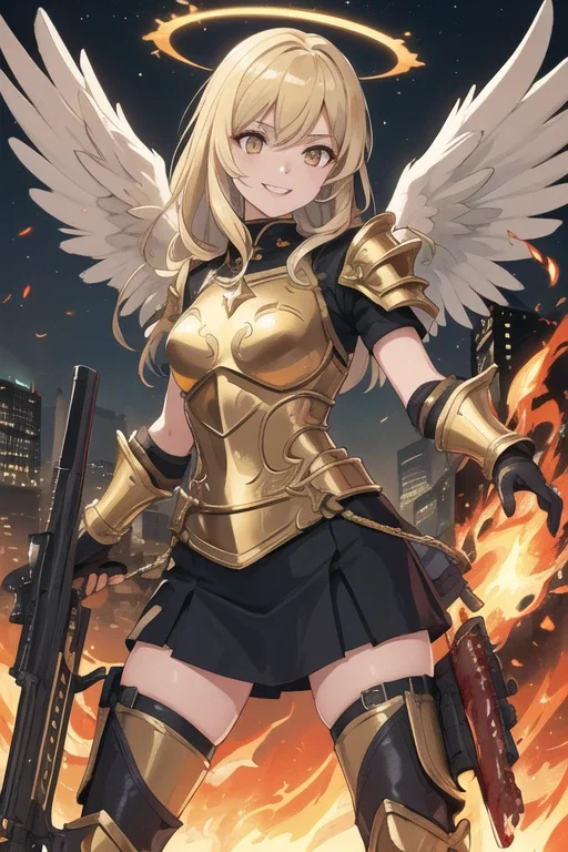 Seraphina, the Angel with a Shotgun