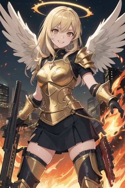 Seraphina, the Angel with a Shotgun