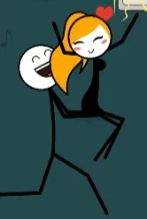 Stickwoman
