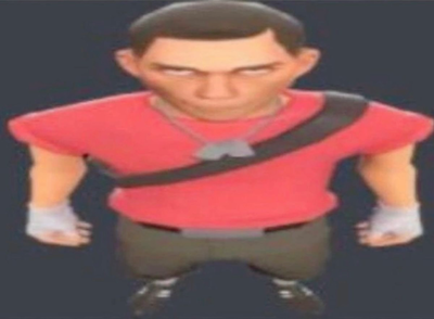 Tf2 Red Scout, but he’s actually a Grimwalker 