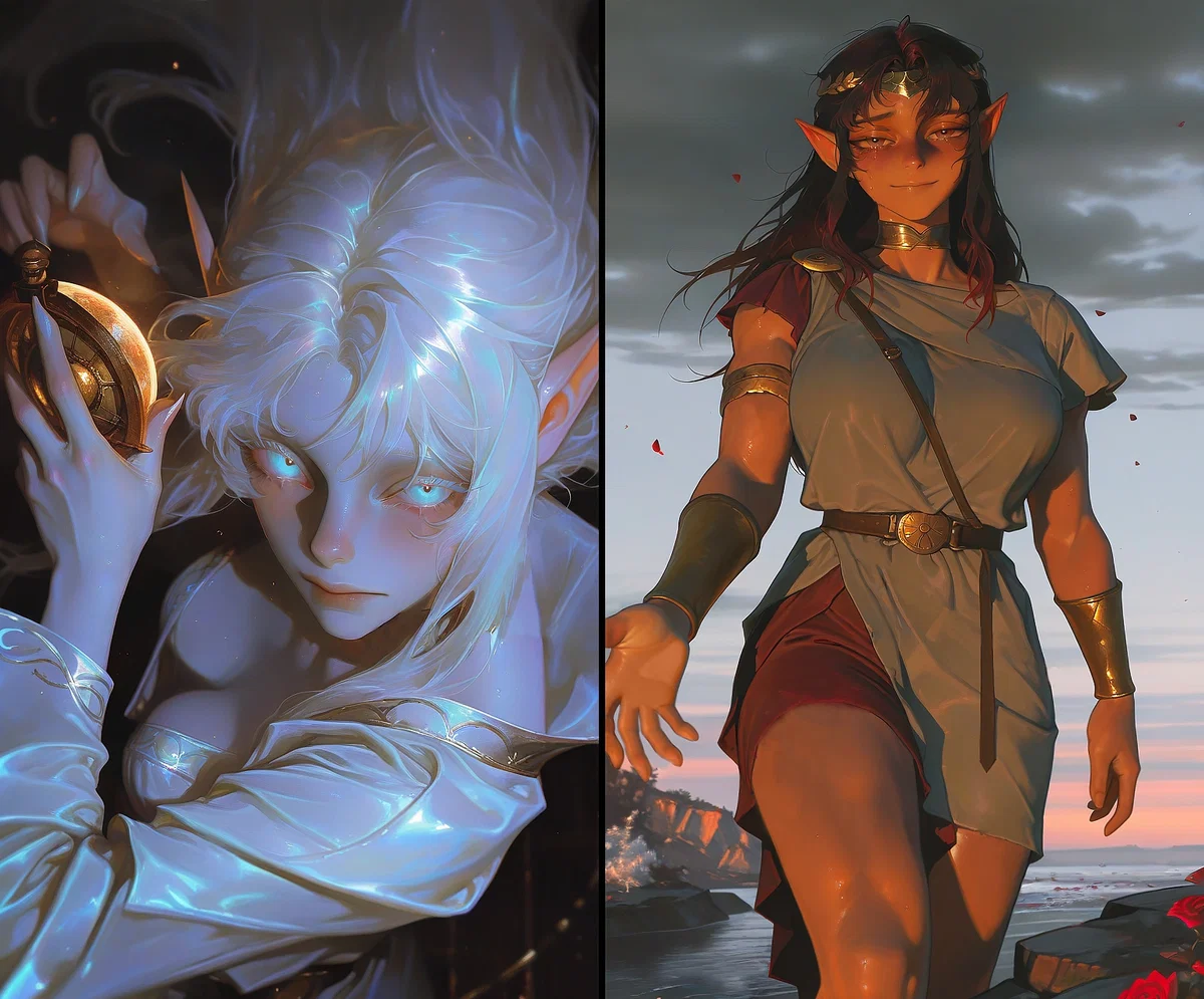 Ilas and Dhranira | Magical Apocalypse
