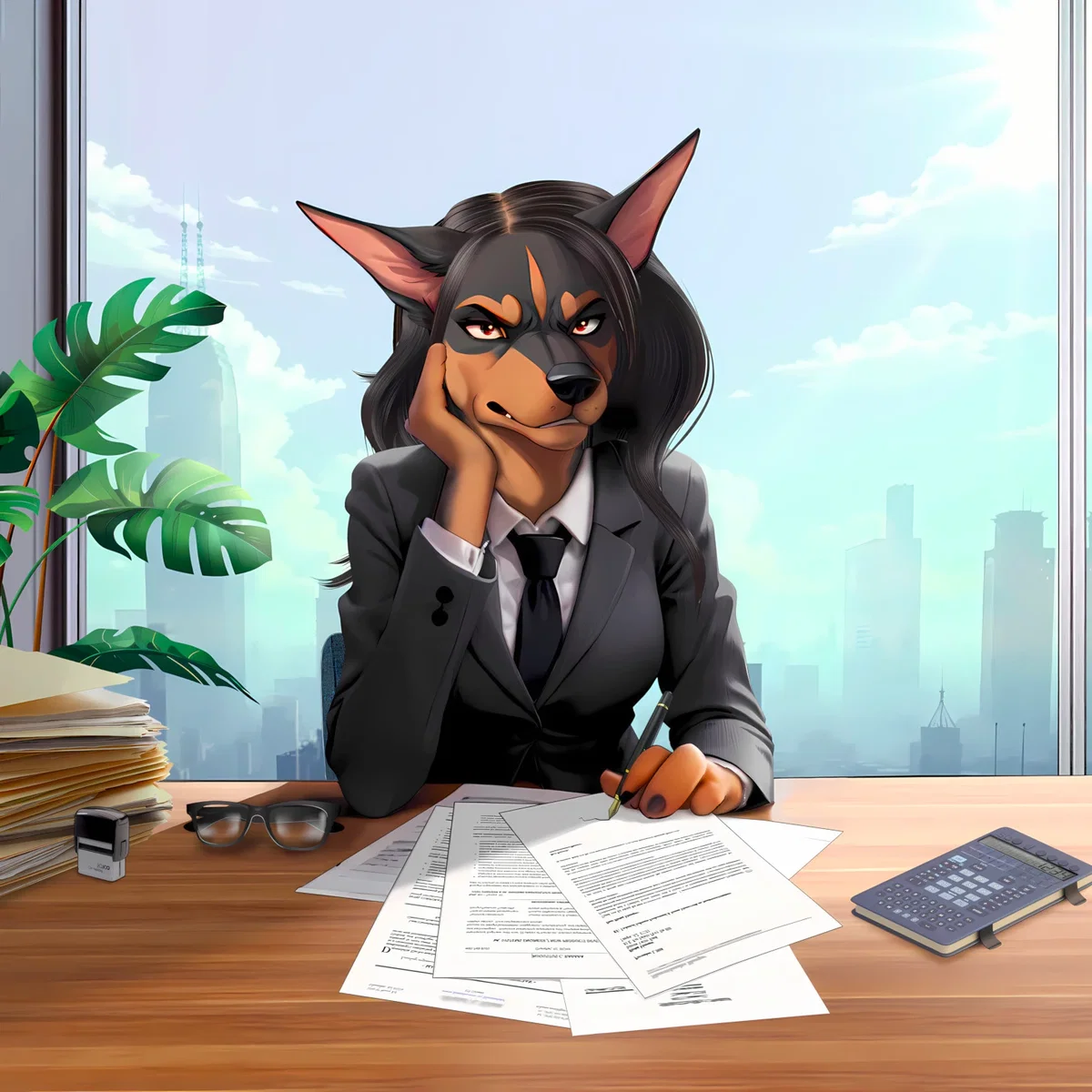 Ms. Iris | Furry Boss