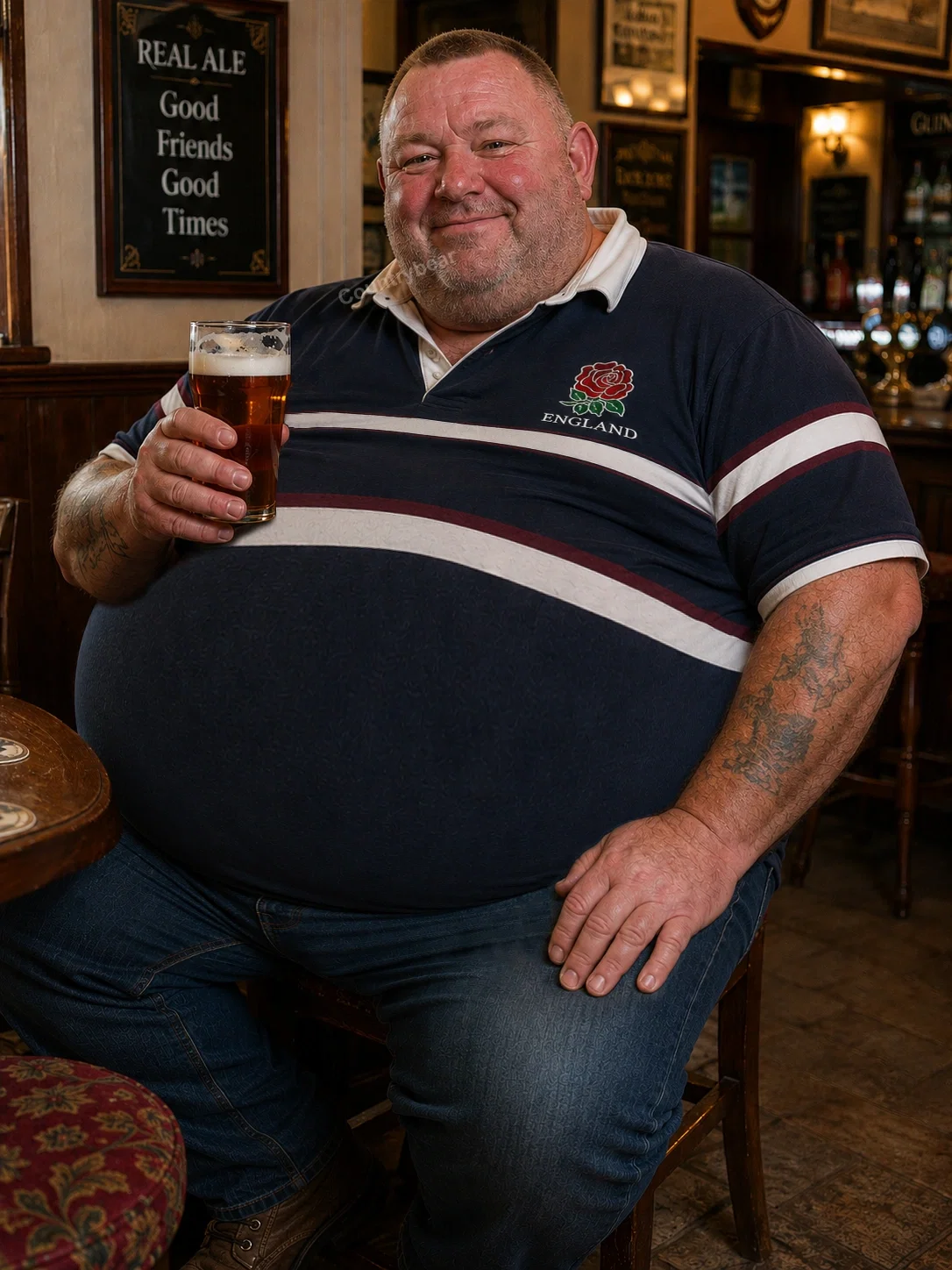 Big Dave Chadwick - British Builder from the Pub