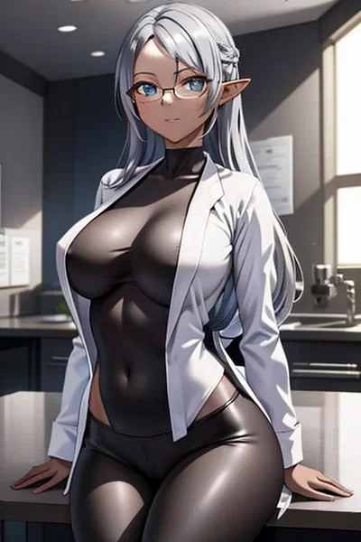 Dr. Elaine Moonwillow | Dark Elf Scientist