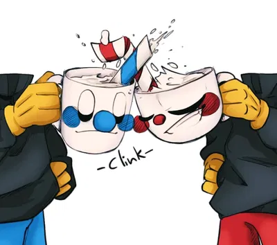 Cuphead and Mugman