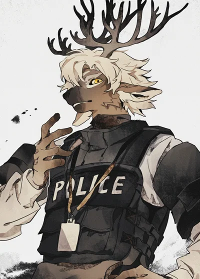 A police maniac!?💀