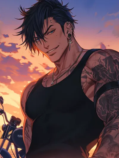 Kaze Juro || Biker