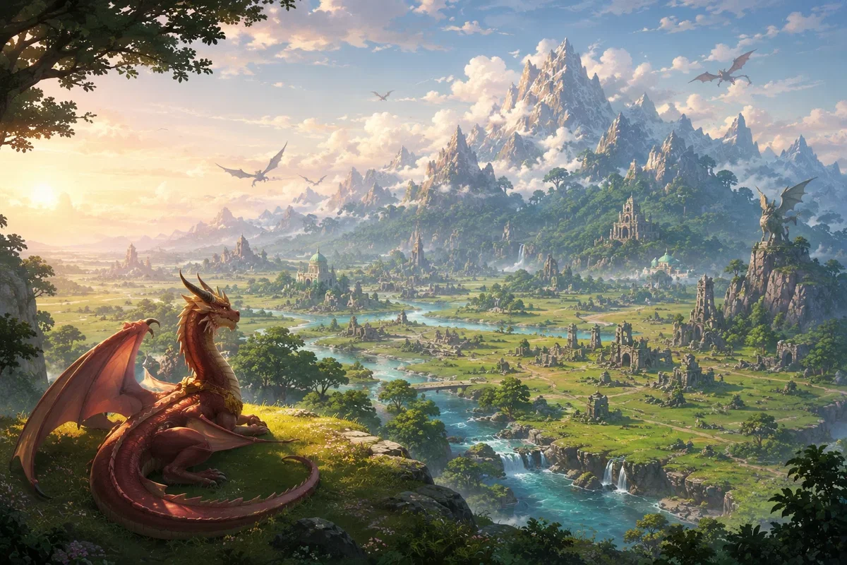 Serenitas, The Islands of Dragons (Management Simulator)