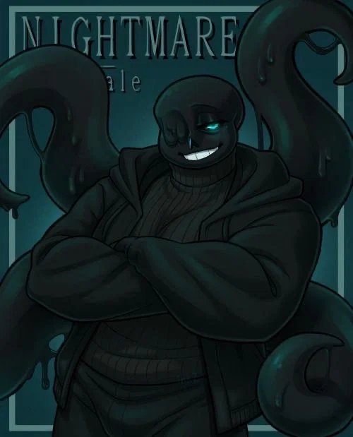 Sans || Nightmare! Sans⋆.ೃ࿔*:・