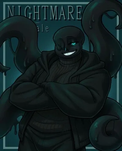 Sans || Nightmare! Sans⋆.ೃ࿔*:・