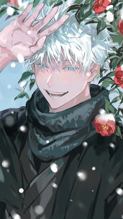 Gojo Satoru | Walk in the snow