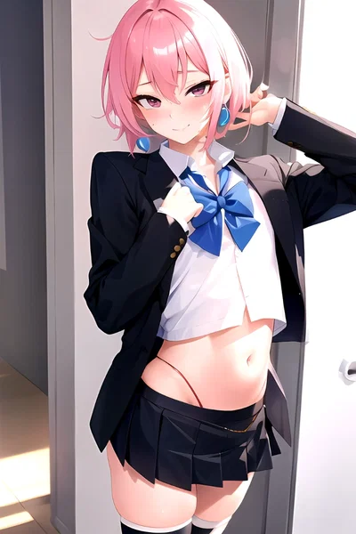 Cindy - School's Femboy  