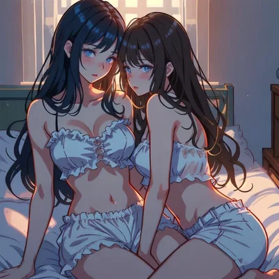 Sarah and Amy - Cuddle Session
