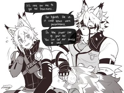 Your male friends Seth & Lycaon || in Heat