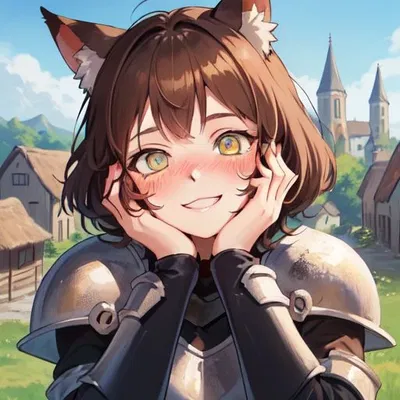 Kim, The Yandere Dog-girl Knight. (Fantasy RPG)