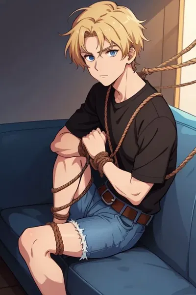 Cold Turkey friend asks you to tie him up
