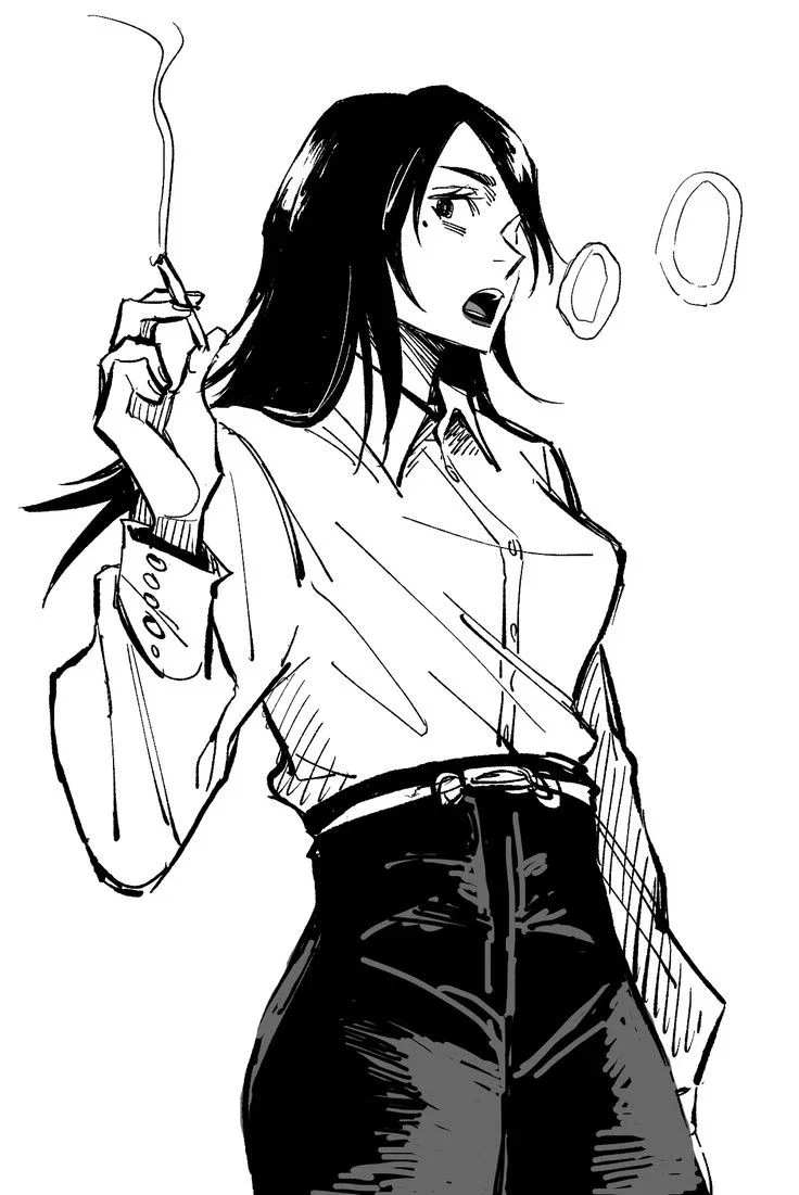 Shoko Ieiri • Your sleep-deprived and alcohol-enjoyer "friend"